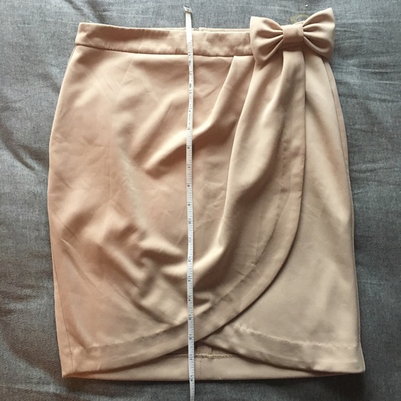 🍉 Bow Tie Front Wrap Mini Skirt - Picture 9 of 10